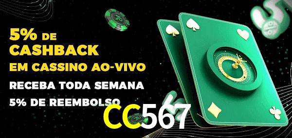 Promoções do cassino ao Vivo CC567