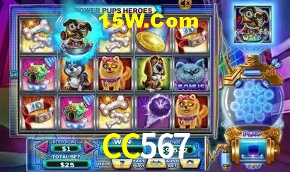 Biblioteca de slots populares na CC567